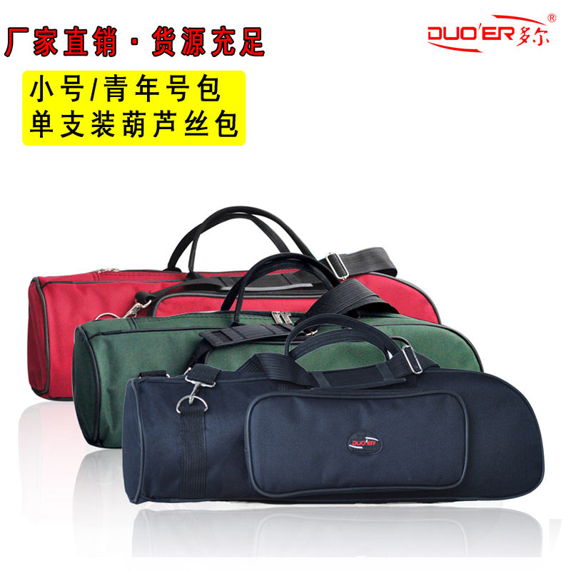 Trumpet Instrument Bag with Shoulder Strap, Water-Resistant Oxford Cloth