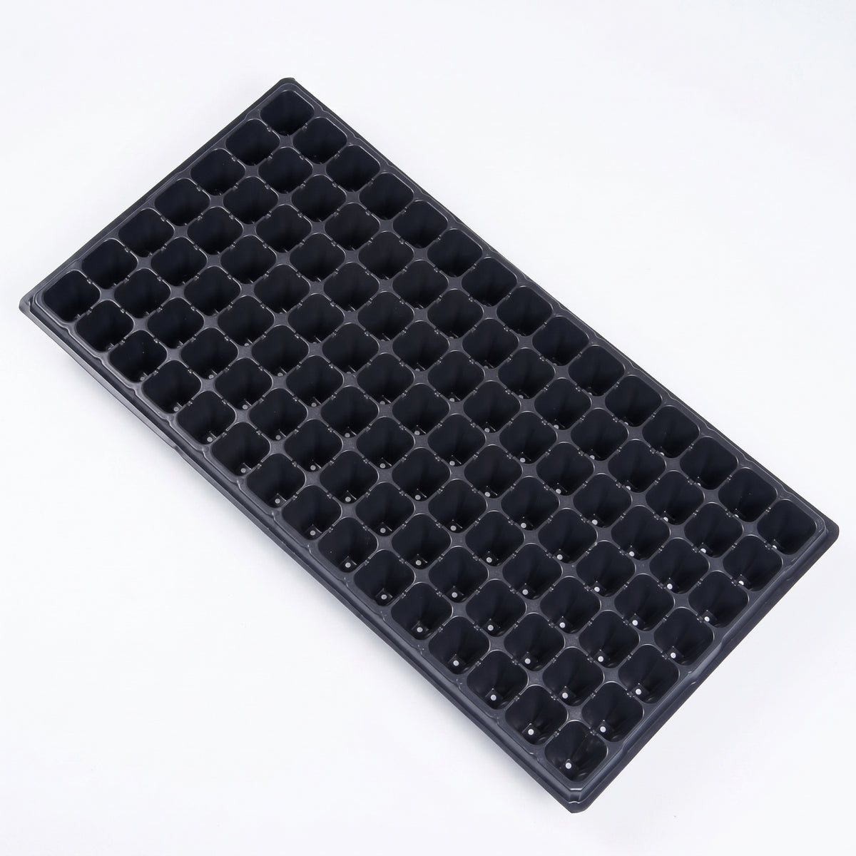 10 Pieces Seedling Tray Compartmented Starting Tray Black for Growers, Gardeners