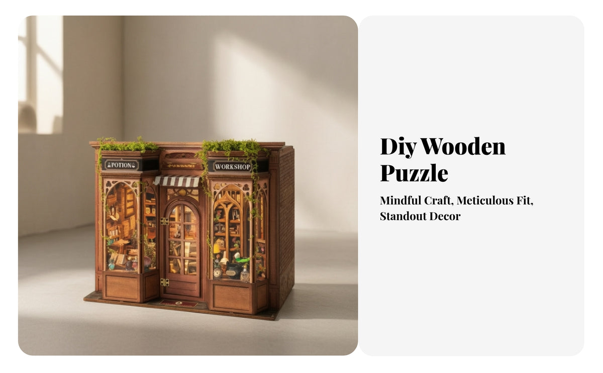 Relaxing Wooden Model Kit