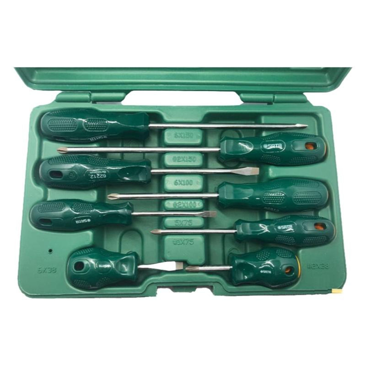 Screwdriver Set, Phillips & Flat Head, attractive grip, Multi-Function Repair Tool for Home & Garage