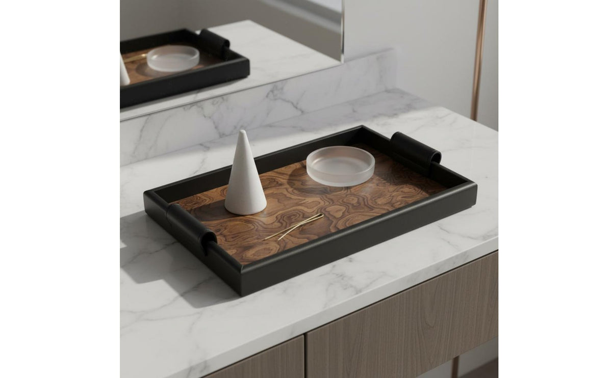 Vanity Tray Retro Style Jewelry Tray Gift Prepared Home Decor for Dressing Table, Entryway