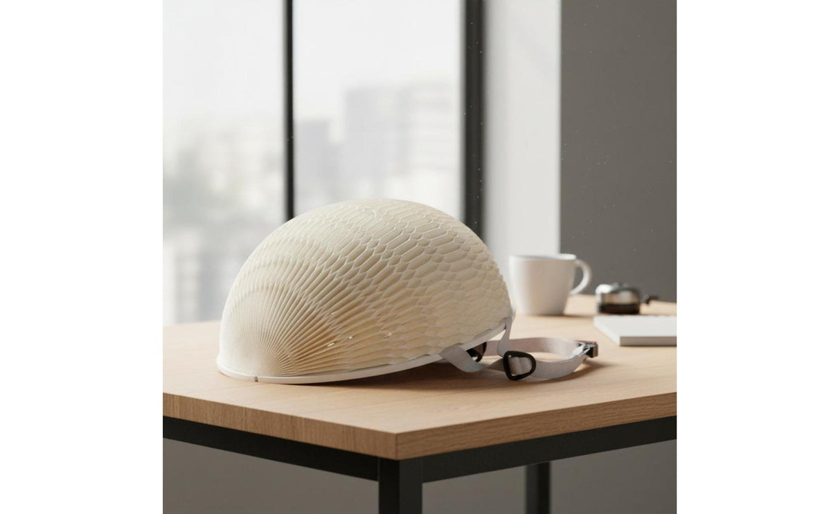 Foldable Bike Helmet Water-Resistant Helmet with Honeycomb Lightweight for Cyclists, Commuters, Biking