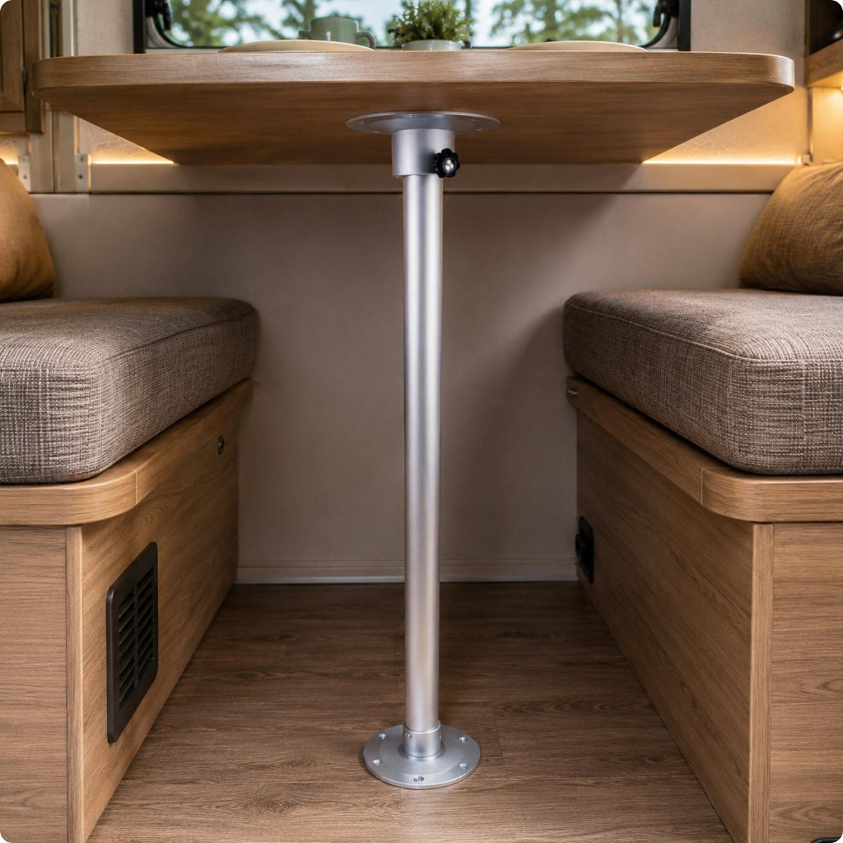 Adjustable RV Table Leg Easy to Install RV Table Leg Heavy Duty for Motorhome