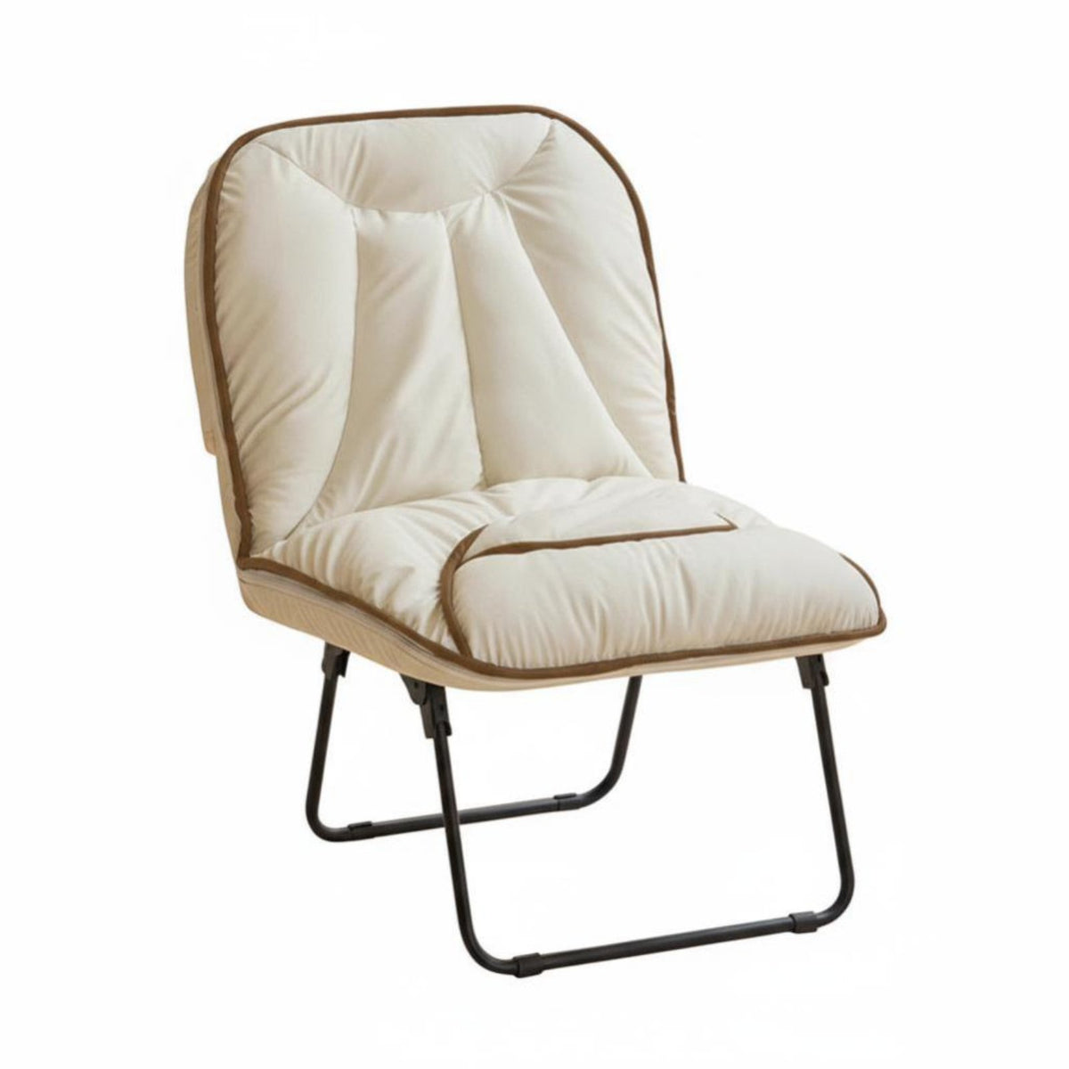 Foldable Handbag Chair Lightweight Collapsible Armchair Heavy-Duty Frame