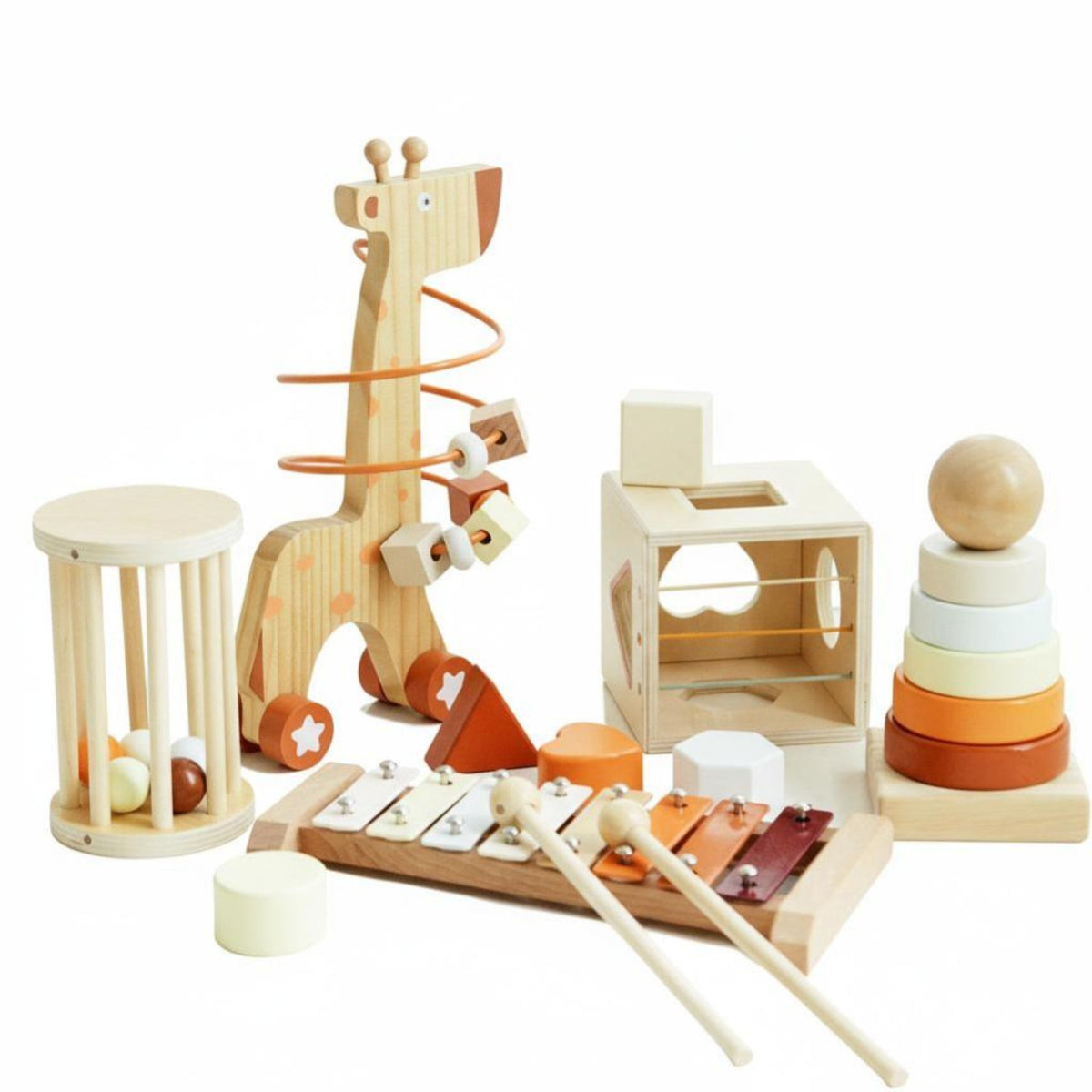 Toddler Rhythm Band Collection tactile Development Introductory Band Kit for Toddlers