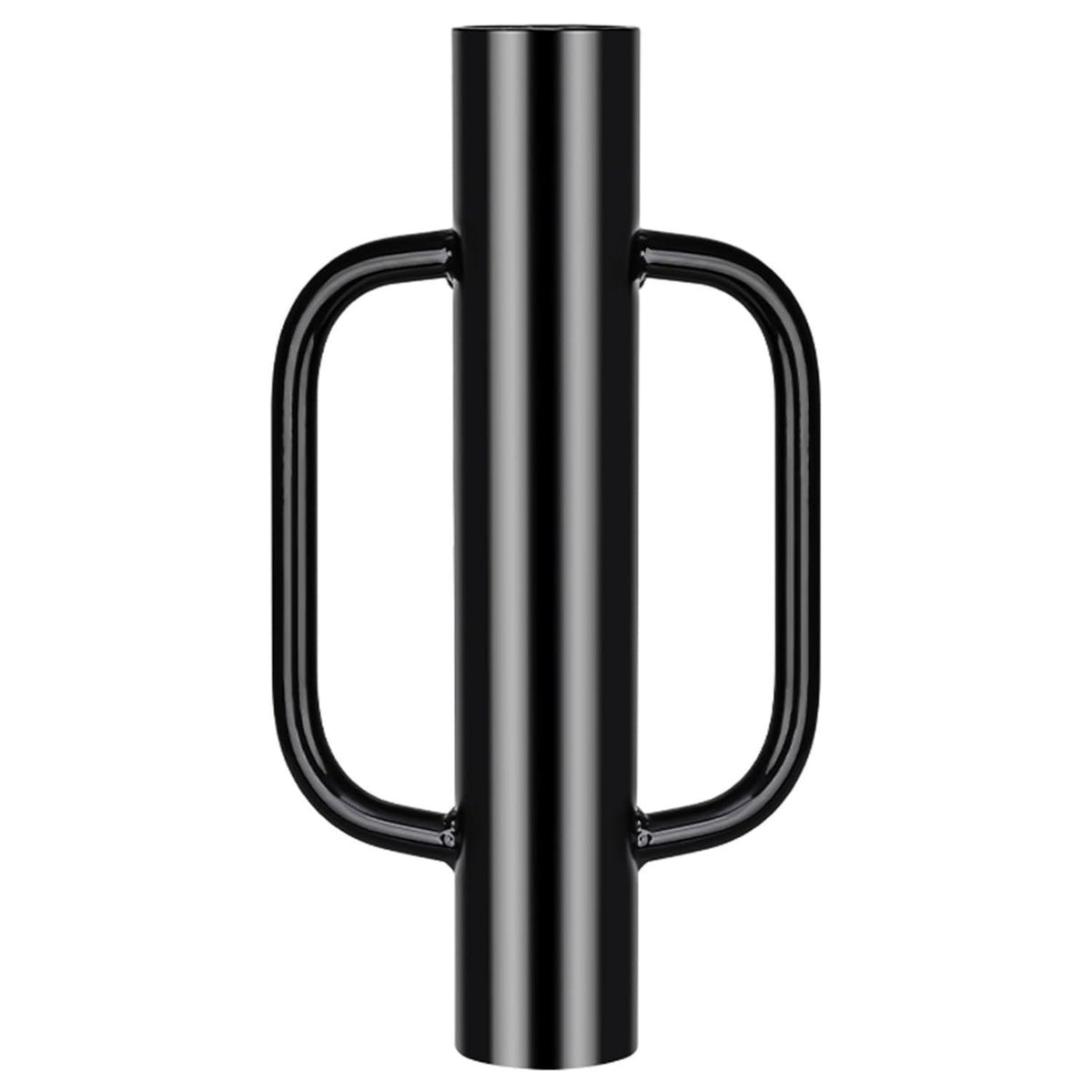 Heavy-Duty Fence Post Driver Smooth Rounded Yard Tool Welded Handles Metal Fence Post Driver