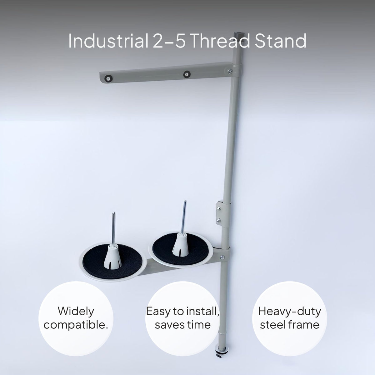Industrial Sewing Machine 3-Spool Thread Stand