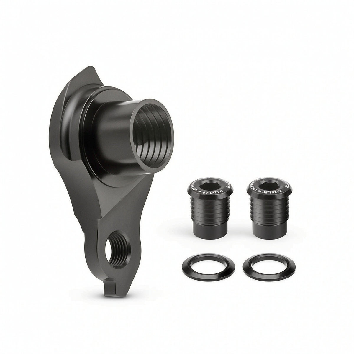 CNC-Machined UDH Derailleur Hanger Anodized Direct Mount Hanger with Bolts Aluminum Hardware Compatible for Mechanics