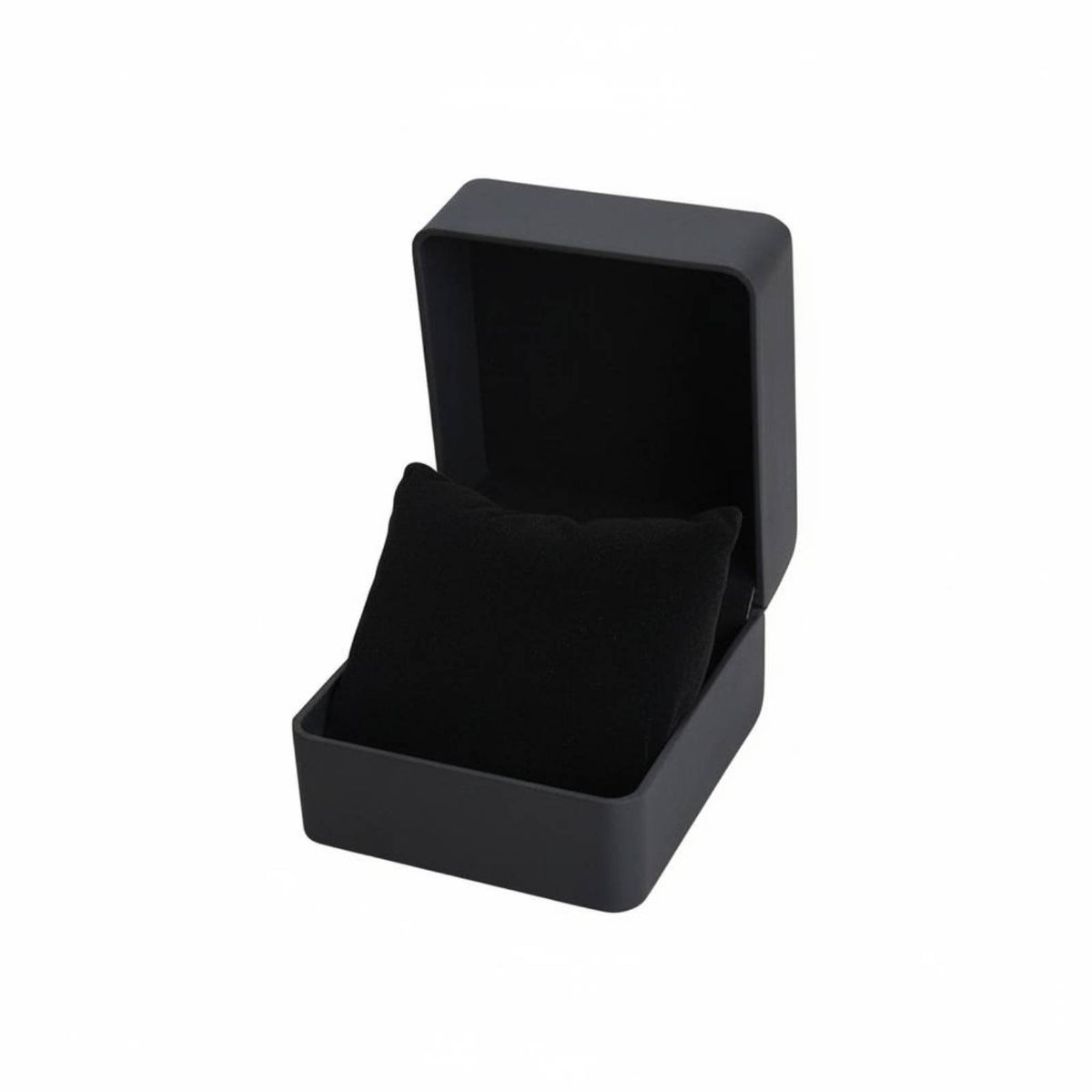 PU Leather Watch Box Rounded Corner Design Wristwatch Storage Case PU Leather Watch Holder Matte Finish for Men, Gifting, Travel