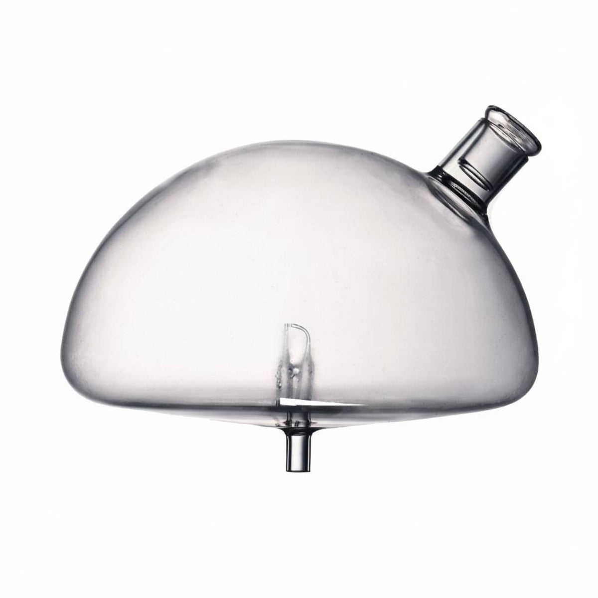 Thick Bottom Waterless Essential Oil Disperser Reservoir Decorative Shapes Nebulizer Glass Reservoir Glassware for Office