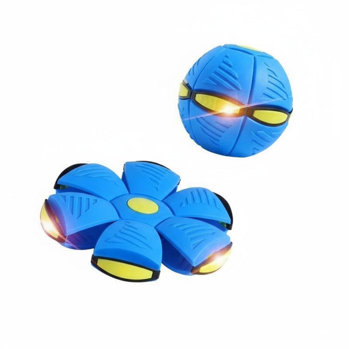Double-Form Change Transforming Flying Saucer Ball Interactive Fun Flying Saucer Ball Long-Lasting for Children, Parents, Park, Backyard