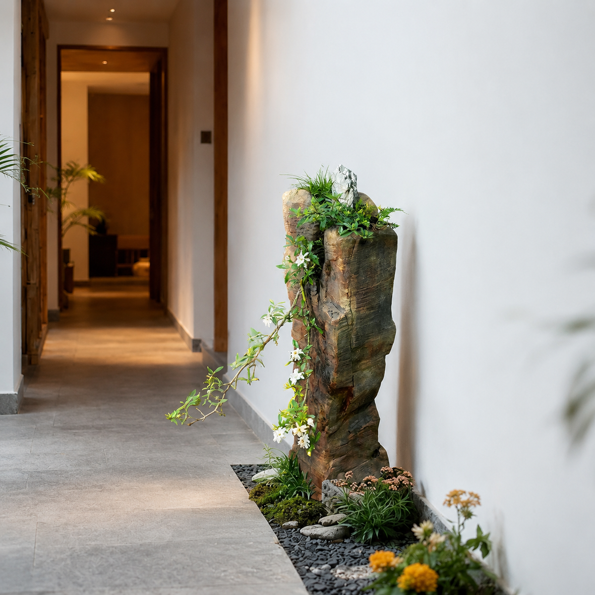 Garden Imitation Rock Planter for Villa Balcony and Terrace Landscaping