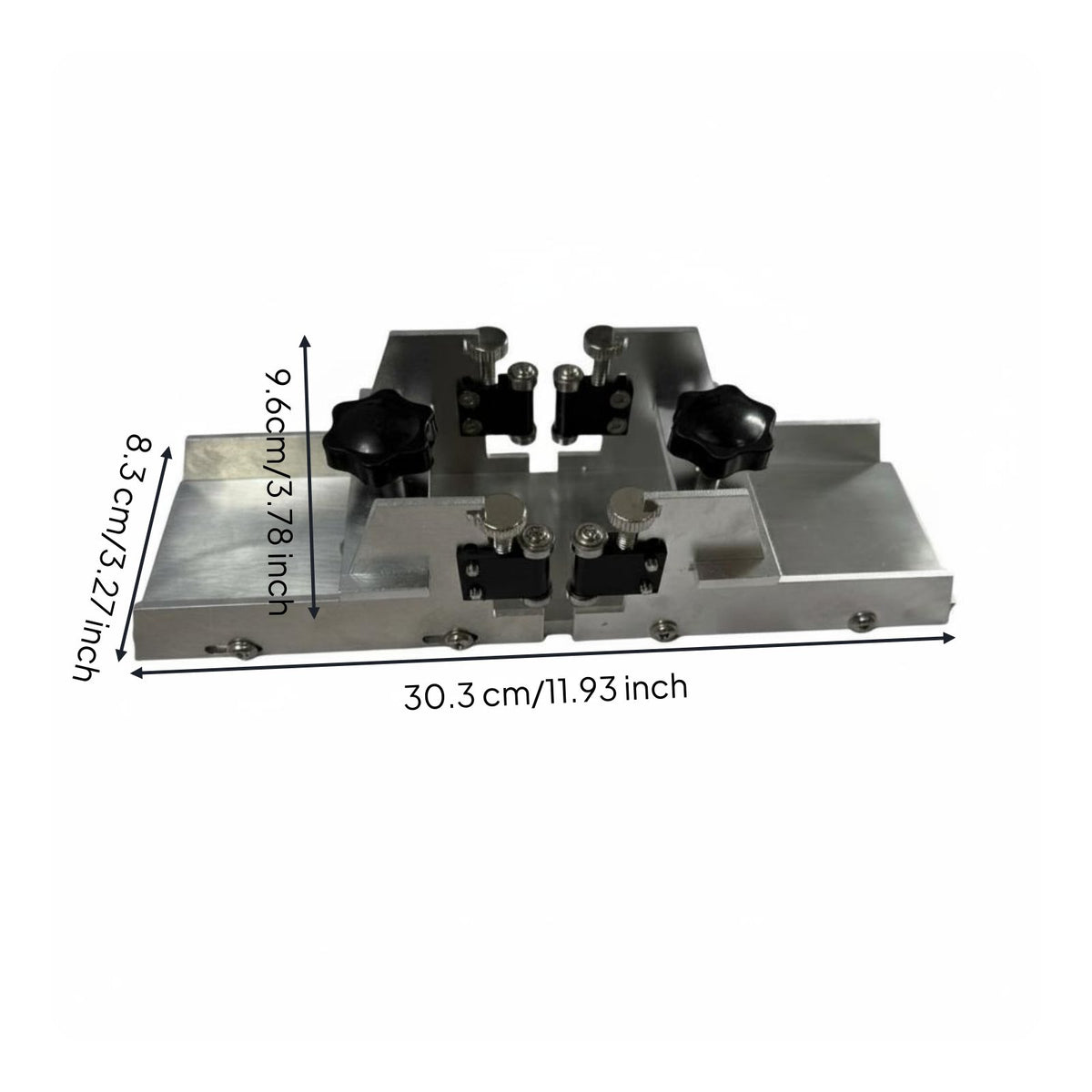 Fret Slotting Jig Adjustable Clamp Instrument Tool Metal Instrument Repair Gear for Luthiers