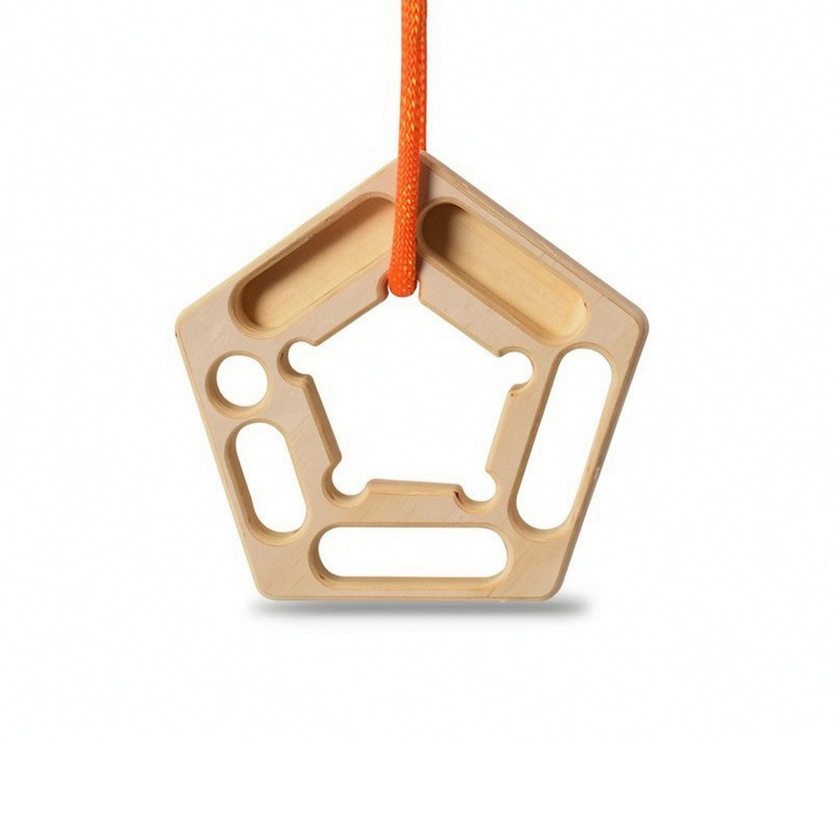 Portable Training Board with Rope Suspended Climbing Hangboard Compacto Hangboard Com Edges Polido for Climbers, Home Gym