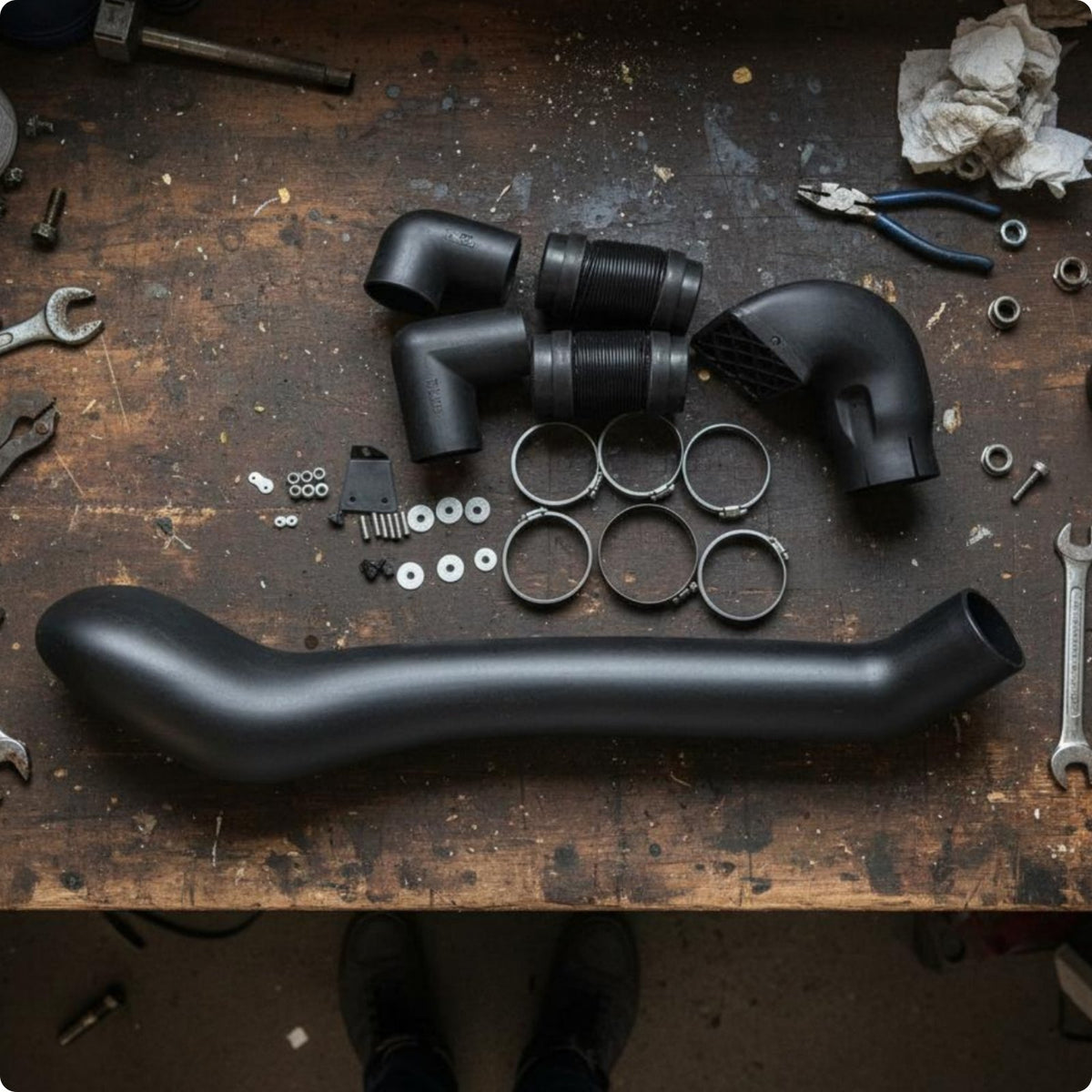 Automotive Xterra Snorkel Direct Fit Xterra Air Intake Tube Long-Lasting ABS