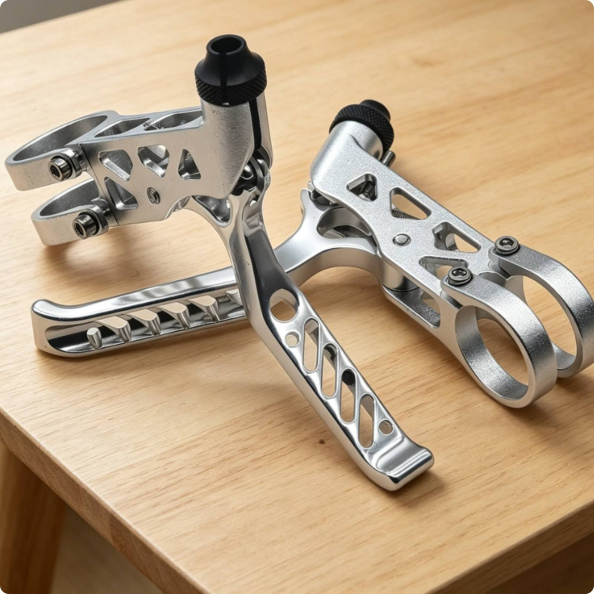 CNC Hollow Brake Lever Universal Compatibility Biking Accessory Easy to Install Transport Gear for Town Commuting