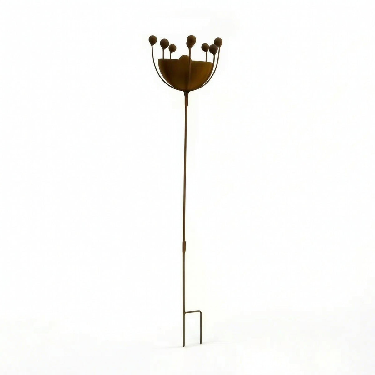 Bird Bath with Shallow Basin Outdoor Bird Bath Stake Long-Lasting for Lawns