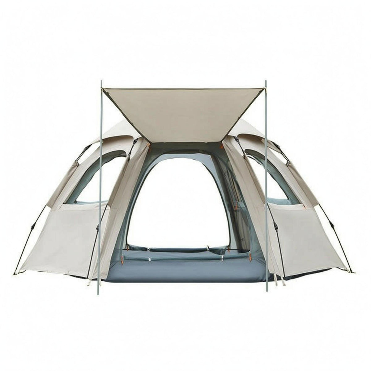 Automatic Camping Tent Rain Protection Hexagonal Tent Wind Resistant