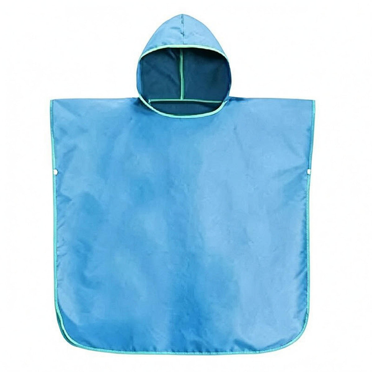 Children's Bath Poncho Pullover Snap-Button Bath Poncho High Absorbency