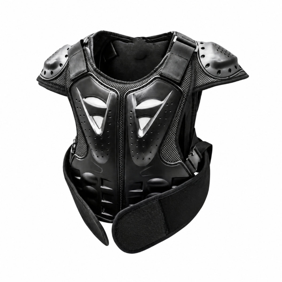 Guard Gear with Shoulder Protectors Shockproof Bike Vest Lightweight Bike Chest Protector for Kids, Young Children