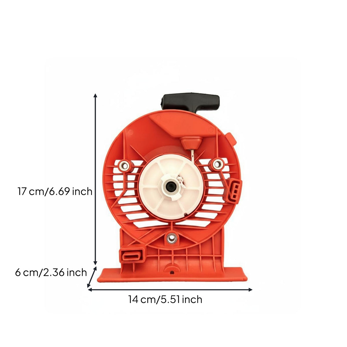 Recoil Starter Assembly Reliable Start Power Tool Part Long-Lasting