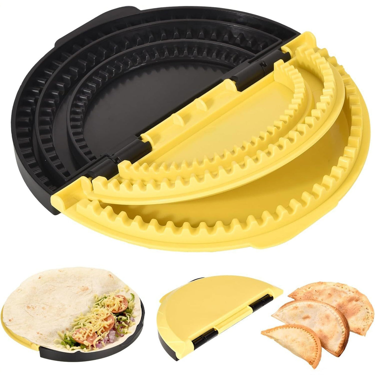 Double-Sided DIY Sandwich Maker Mold - Plastic Kitchen Tool