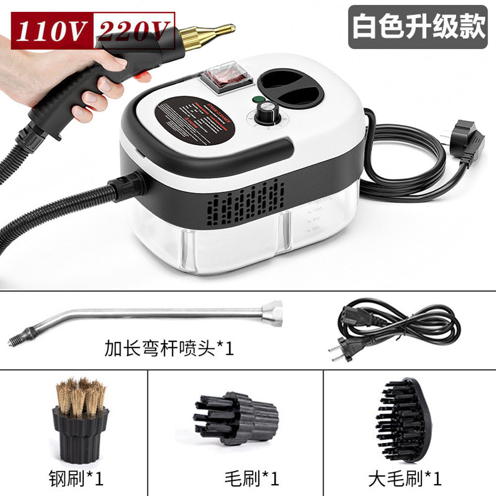 New US 110V High-Temperature High-Pressure Steam Cleaner for Kitchen Grease and Disinfection (EU Plug)