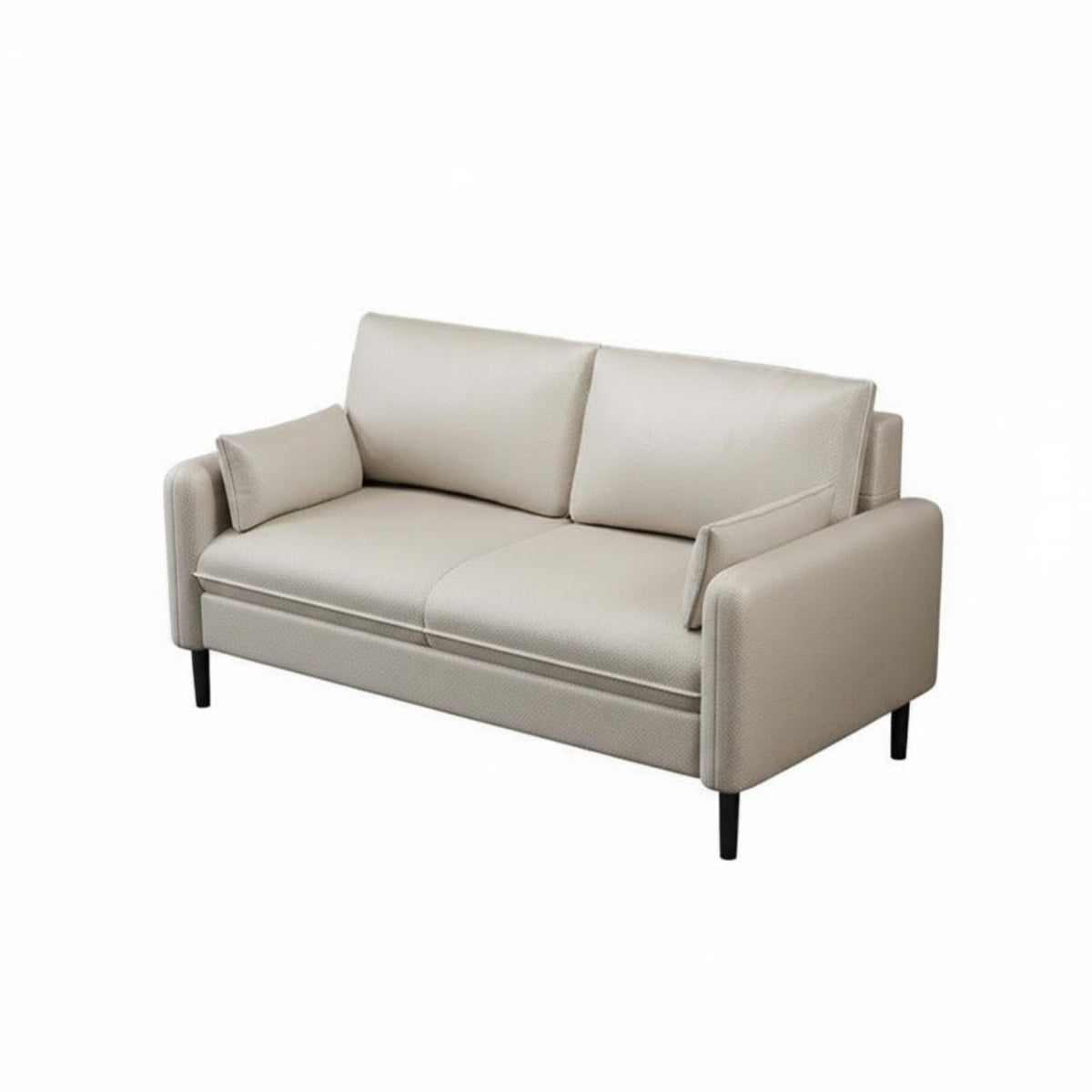 Linear 3-Seater Sofa Modern Design Living Room Furniture Soft Upholstery Easy to Clean for Families, Small Areas, Deactivatedice