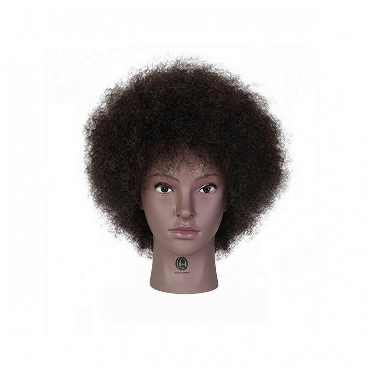 Afro Texture Mannequin Head Dense Ringlets Afro Mannequin Head Cutting