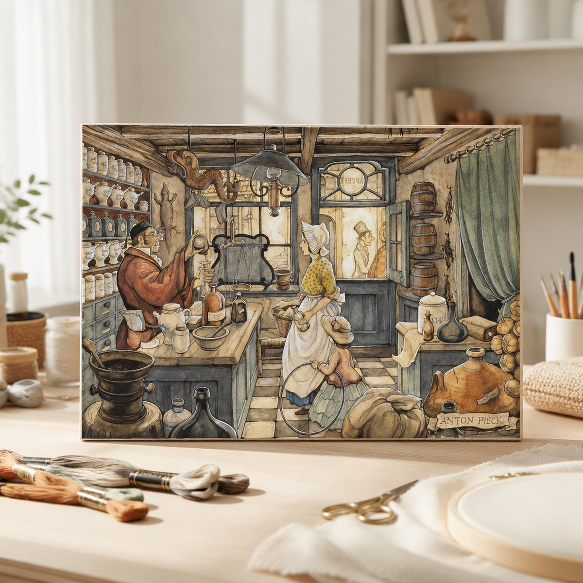 cross-stitch kit