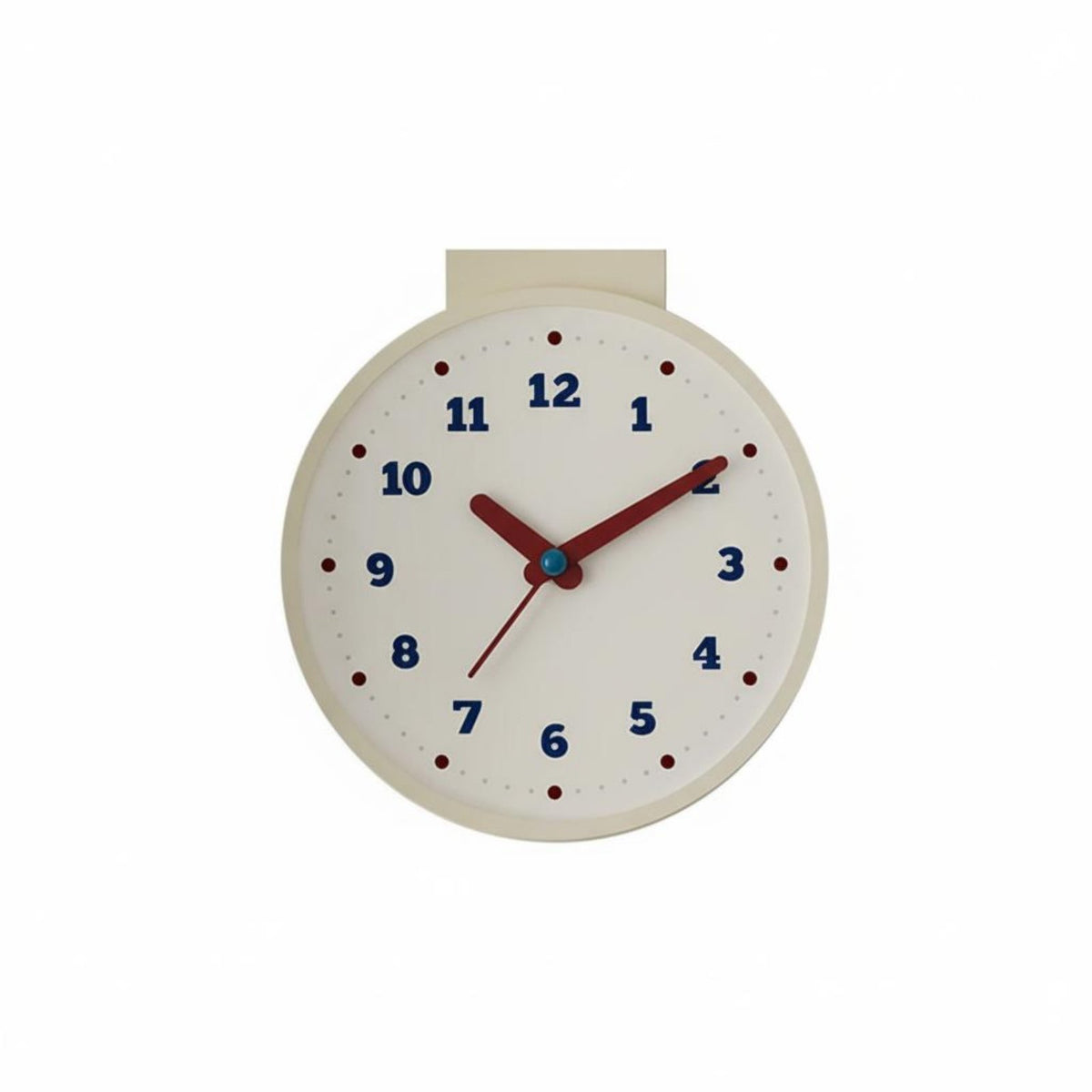 Battery Operated Double-Sided Wall Clock Easy to Read Home Decor Modern Minimalist Design for Office