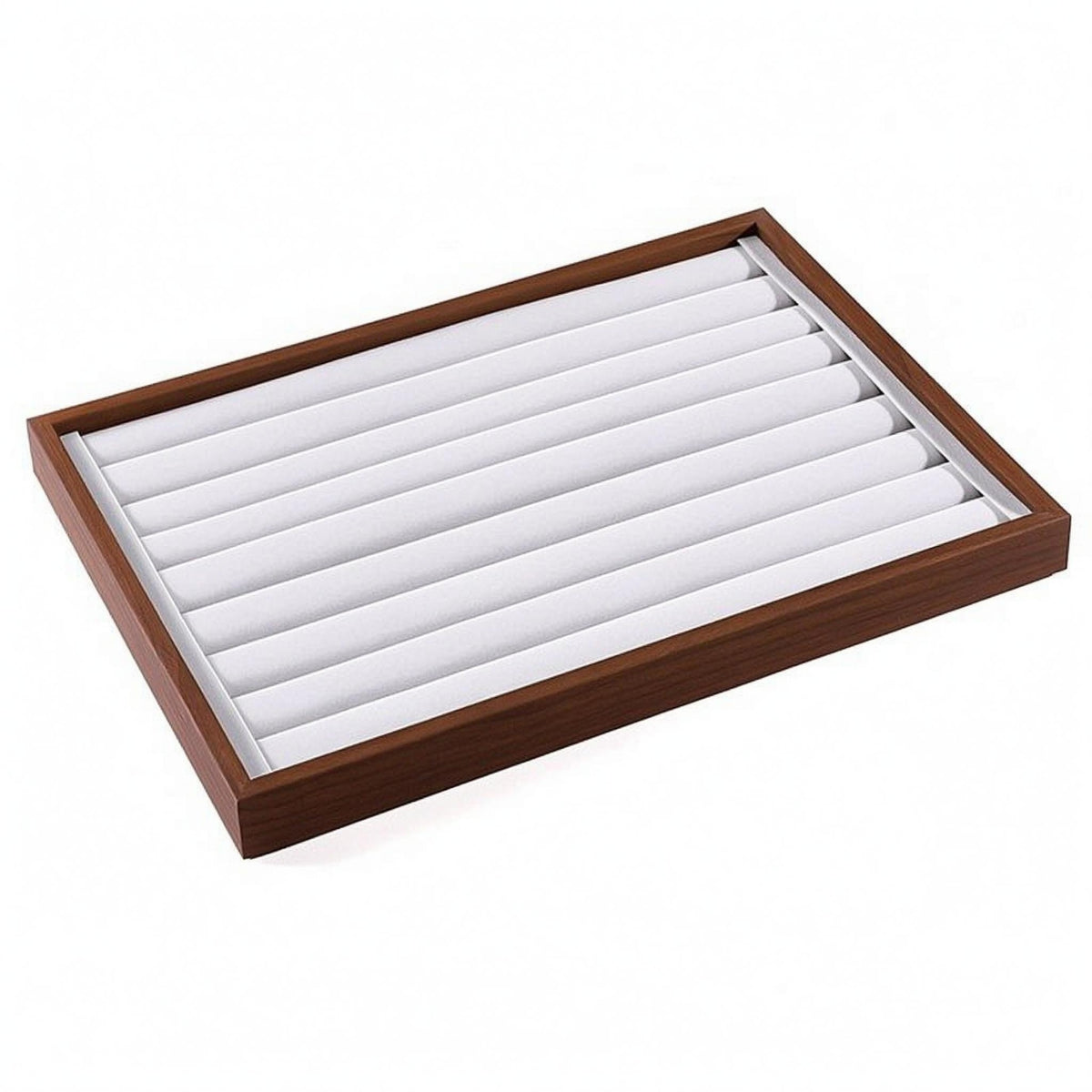Jewelry Display Tray Low-Profile Jewelry Organizer Tray Rectangular Personal Storage