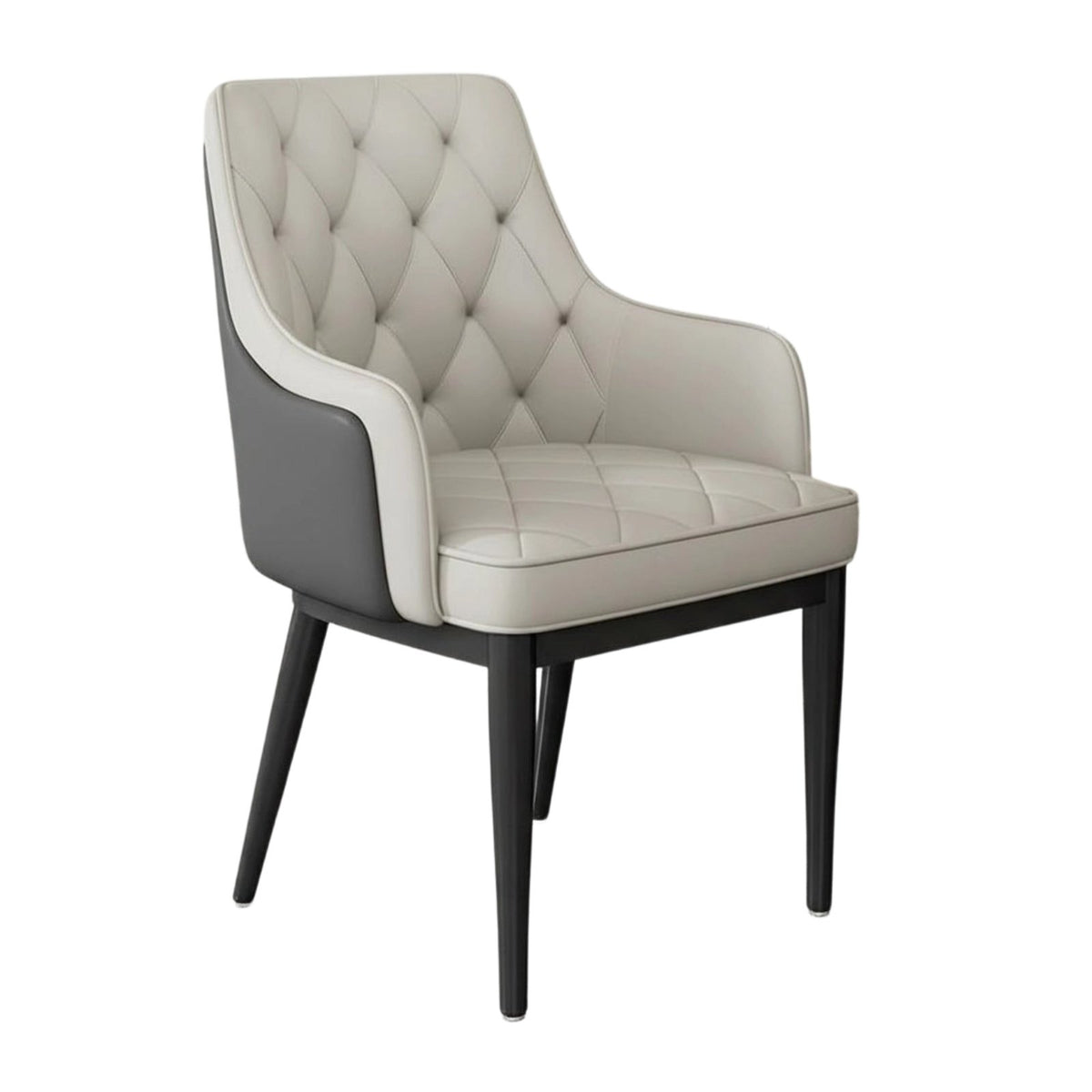 Light Luxury and design Upholstered Shell Chair Modern Design Indoor Furniture Slim Metal Legs Sturdy Construction for Interior Designers, Office Professionals, Business Owners, Dining Room, Reception Area, Bedroom, perusing reading corner