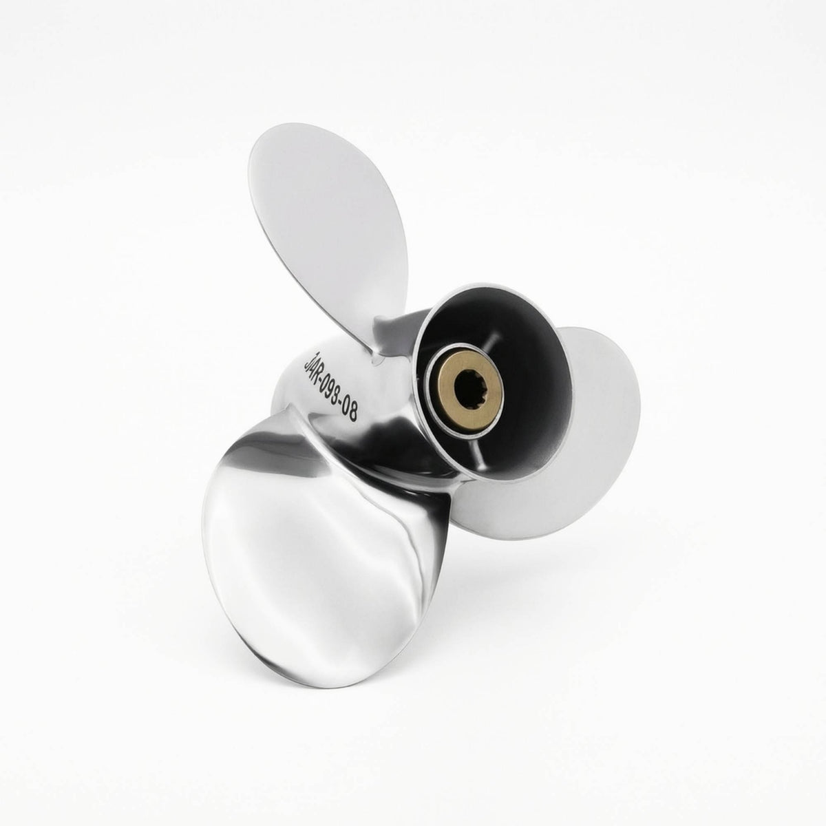 Outboard Motor Propeller Resistant Propeller with Splined Hub Marine-Grade for Boat Owners, Boaters