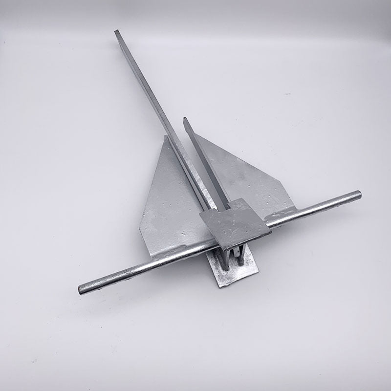 Hot-Dip Galvanized Danforth Anchor for Boats - Carbon Steel Mud and Sand Anchor