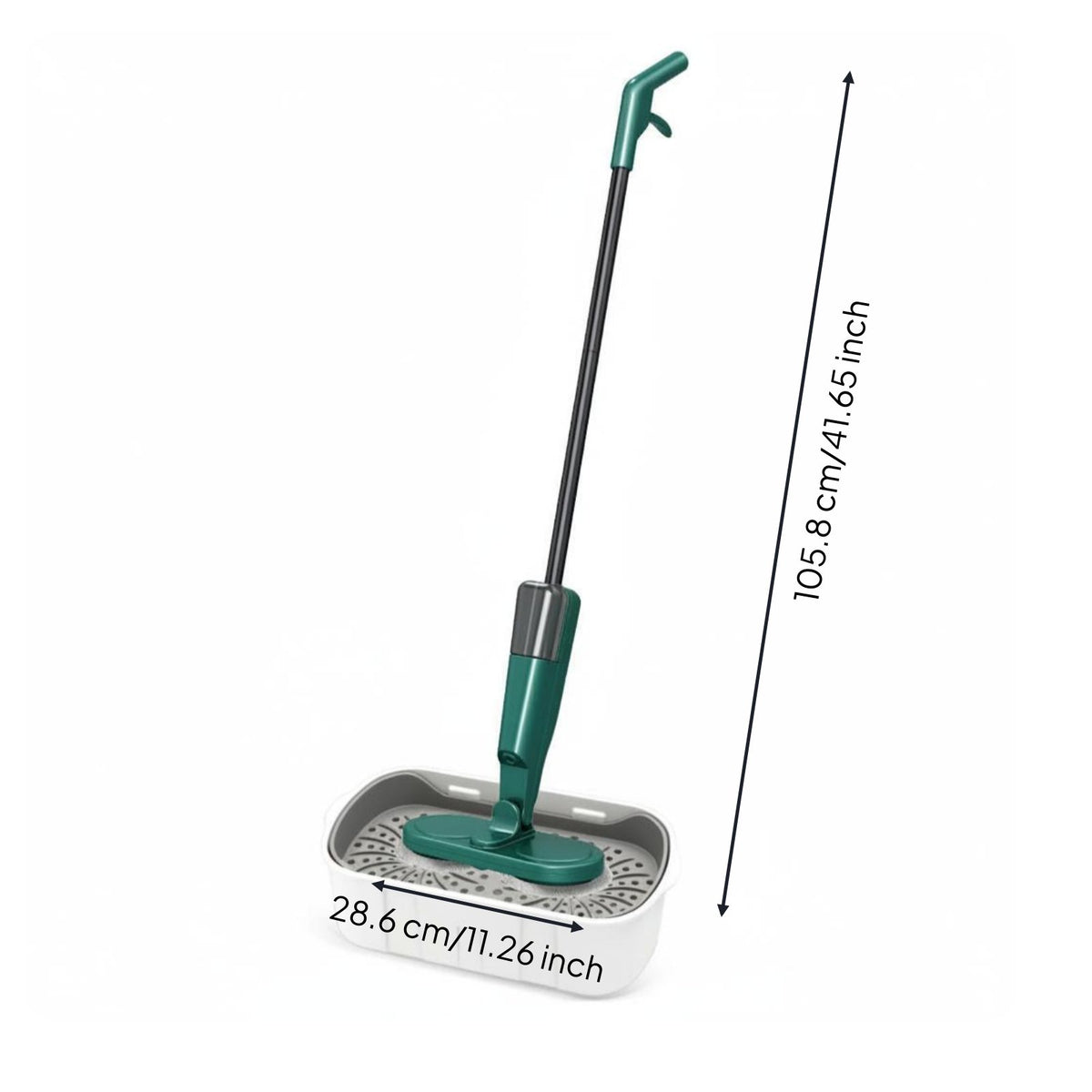 Rotating Mop Lightweight Floor Cleaner Washable Pads