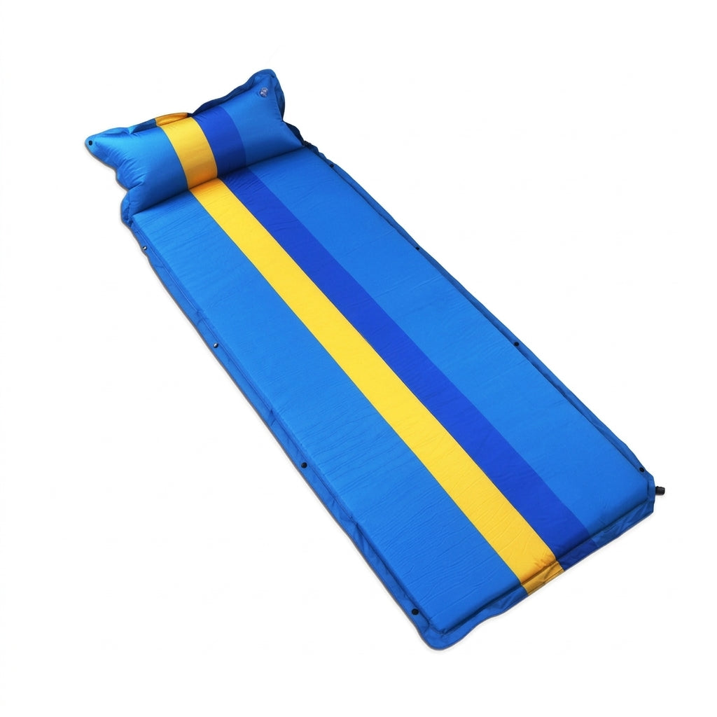 Self Inflating Camping Mat Single, Inflatable Sleeping Pad Waterproof, Outdoor Mattress Lightweight Roll Mat for Tent