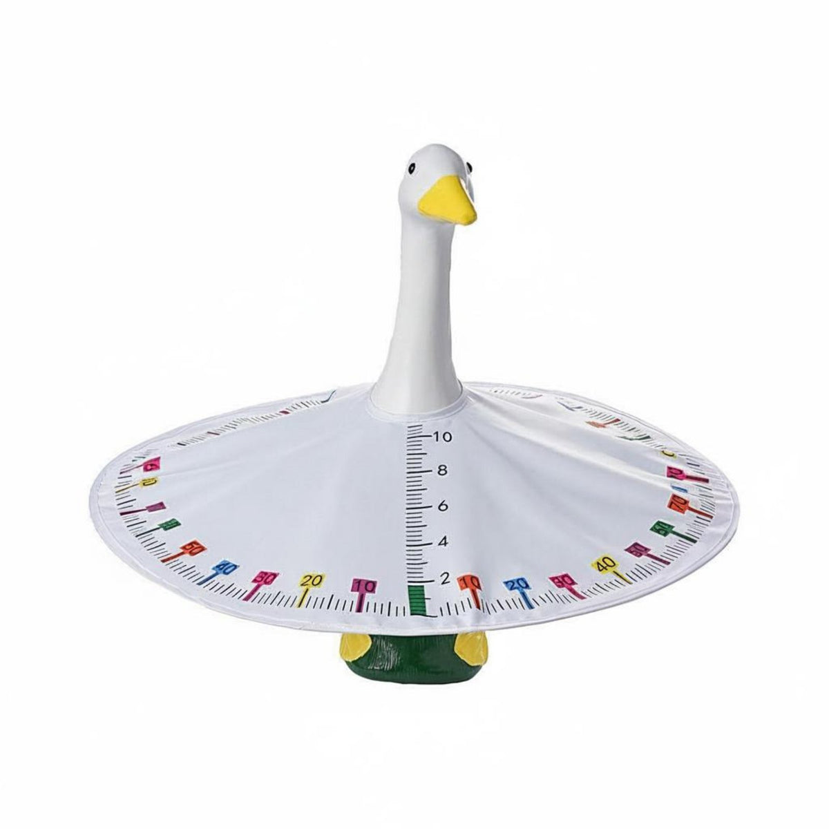 Back to School Goose Costume Creative Design Goose Statue Ruler Cape for Garden