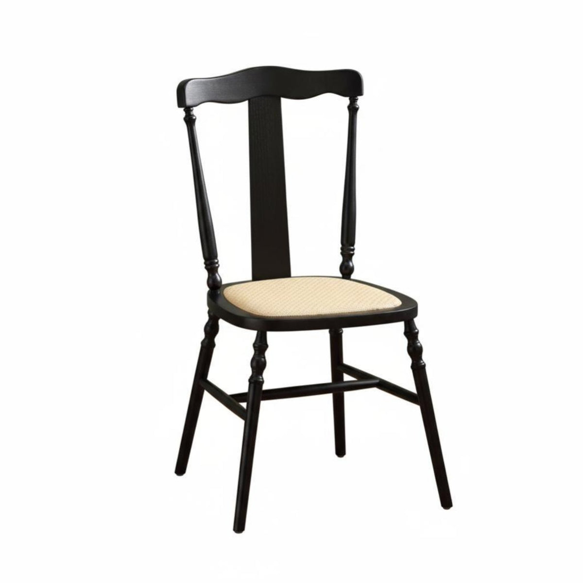 Spindle Rear Wooden Chair Natural Simplicity Design Design Character Spindle Frame Chair Vintage Design Traditional Styling