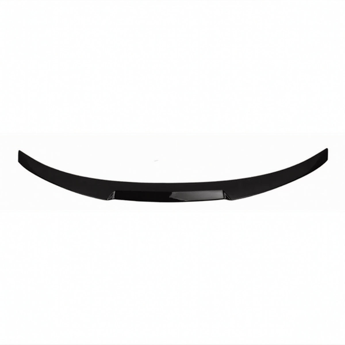 Piano Black Trunk Spoiler Curved Blade Rear Wing Sedans ABS Material Hassle-free Installation Sporty Exterior Suitable for Vehicle Stylish Enhancement Street Presence