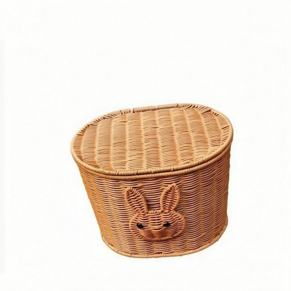 Rear Bike Basket with Lid Rear Rack Basket Woven