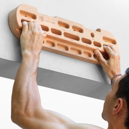 Wooden Climbing Fingerboard for Strength Training
