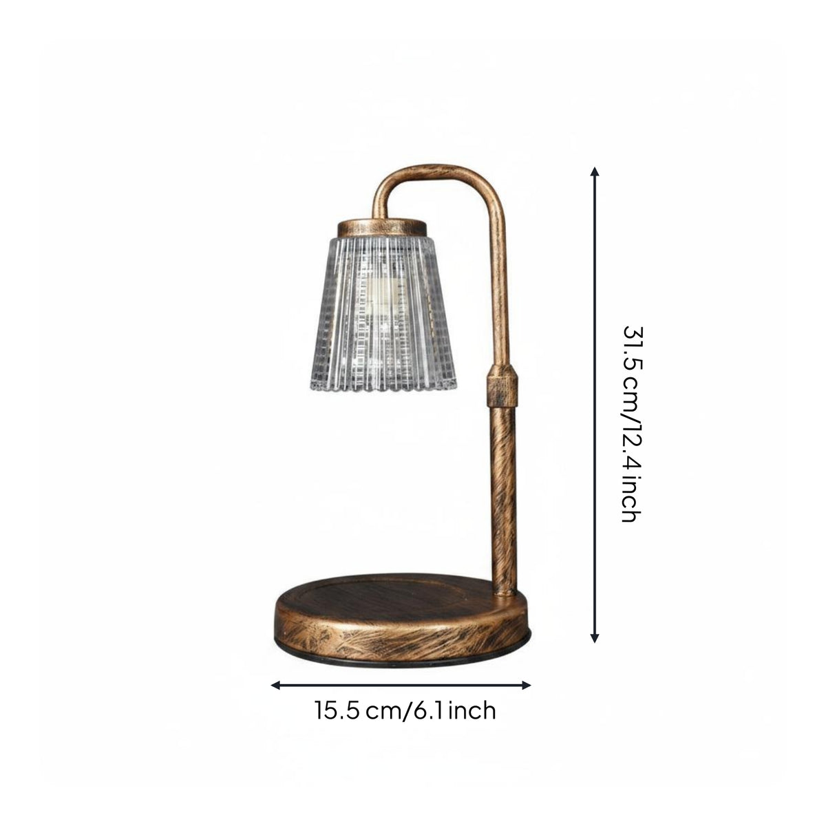 Candle Warmer Lamp Flameless Home Decor Soft Ambient Radiance
