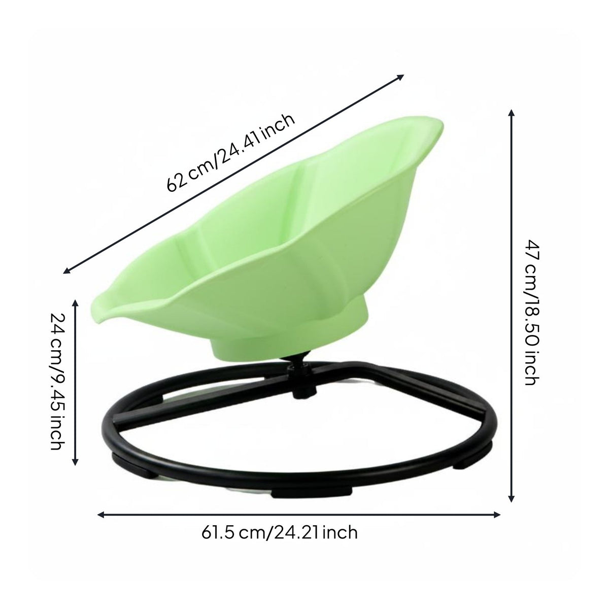 Sensory Rotating Chair Vestibular Developmental Rotating Chair Easy to Clean for Home