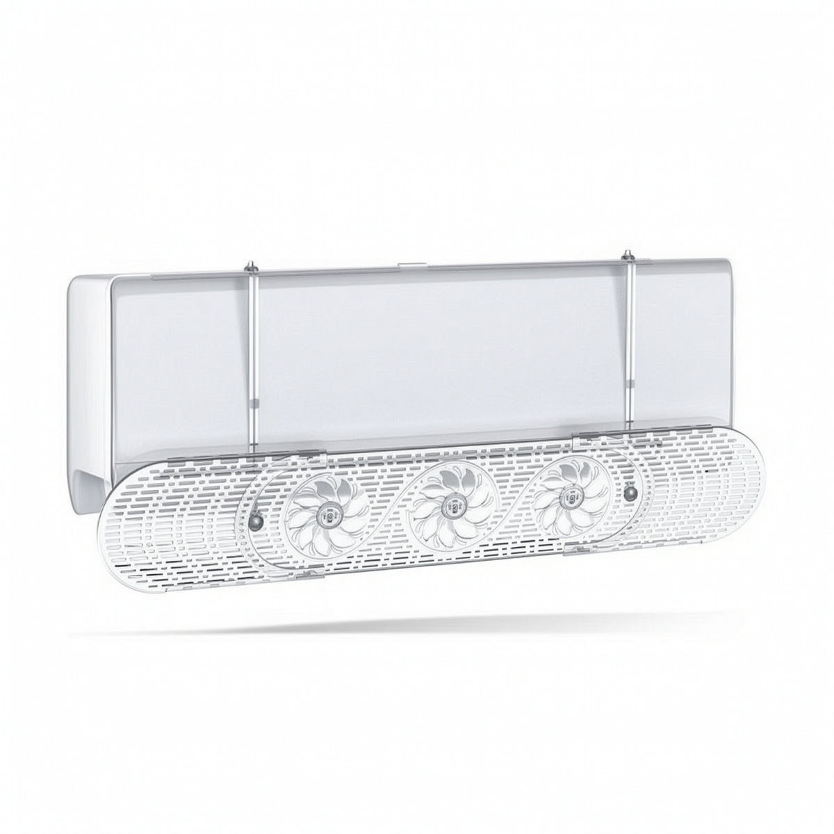 Air Conditioner Deflector with Perforated Panel Universal for Nursery