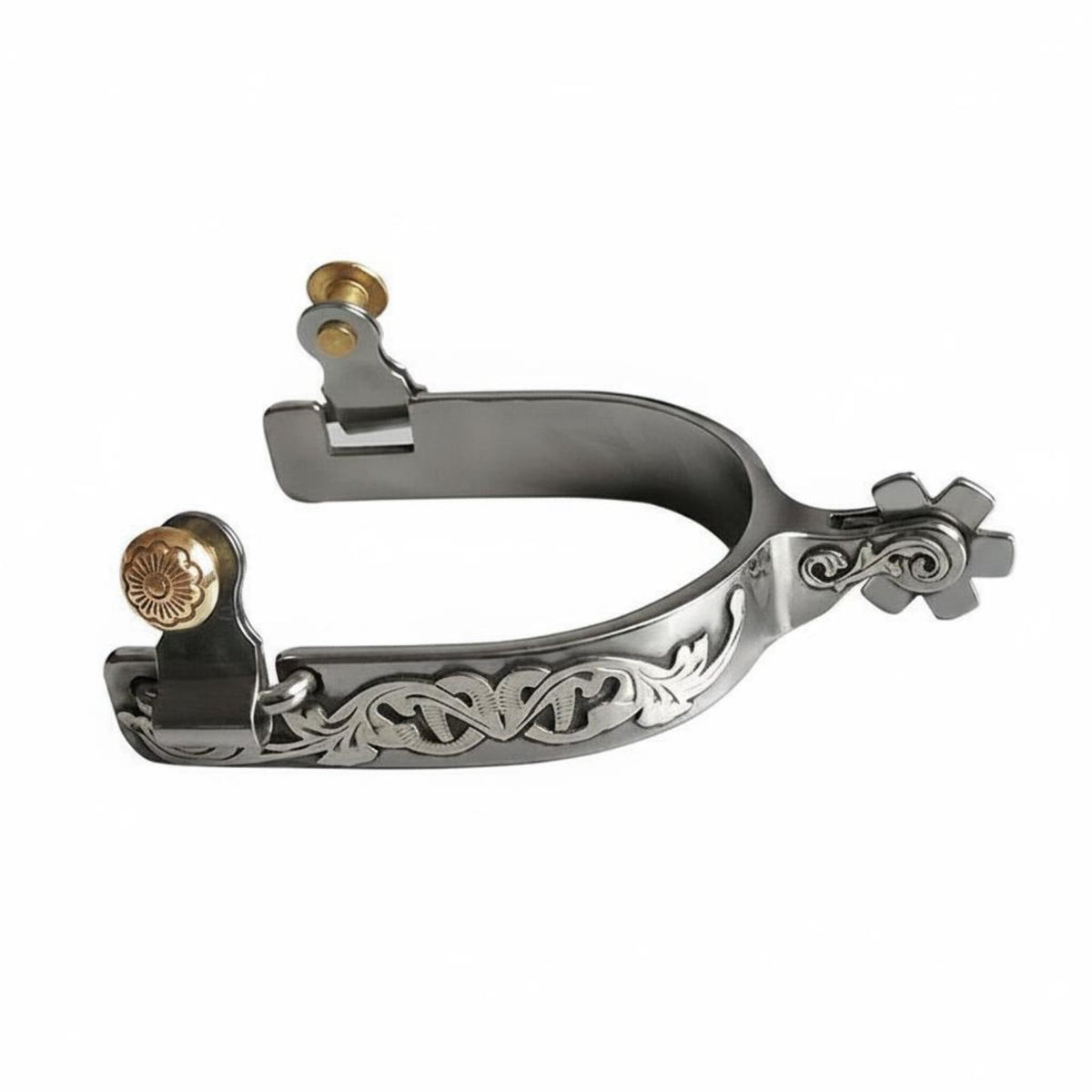 Stainless Steel Boot Spurs Decorative Design Stainless Steel Spur Rust Resistant