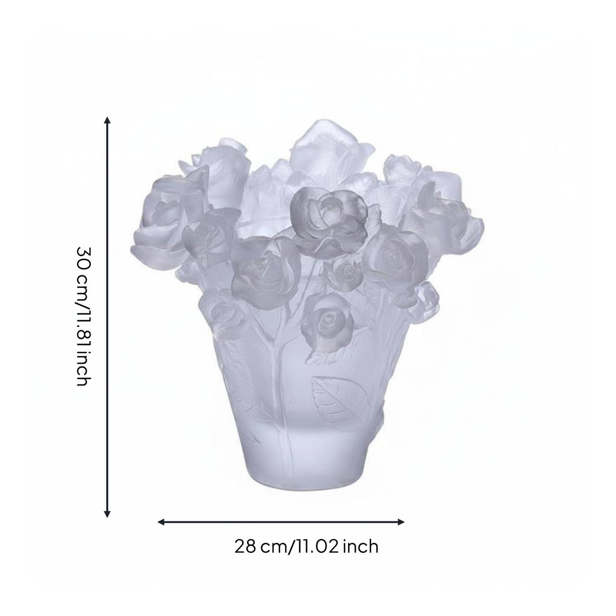 Pink Flower Vase Artisanal Flower Vase Waterproof for Living Room