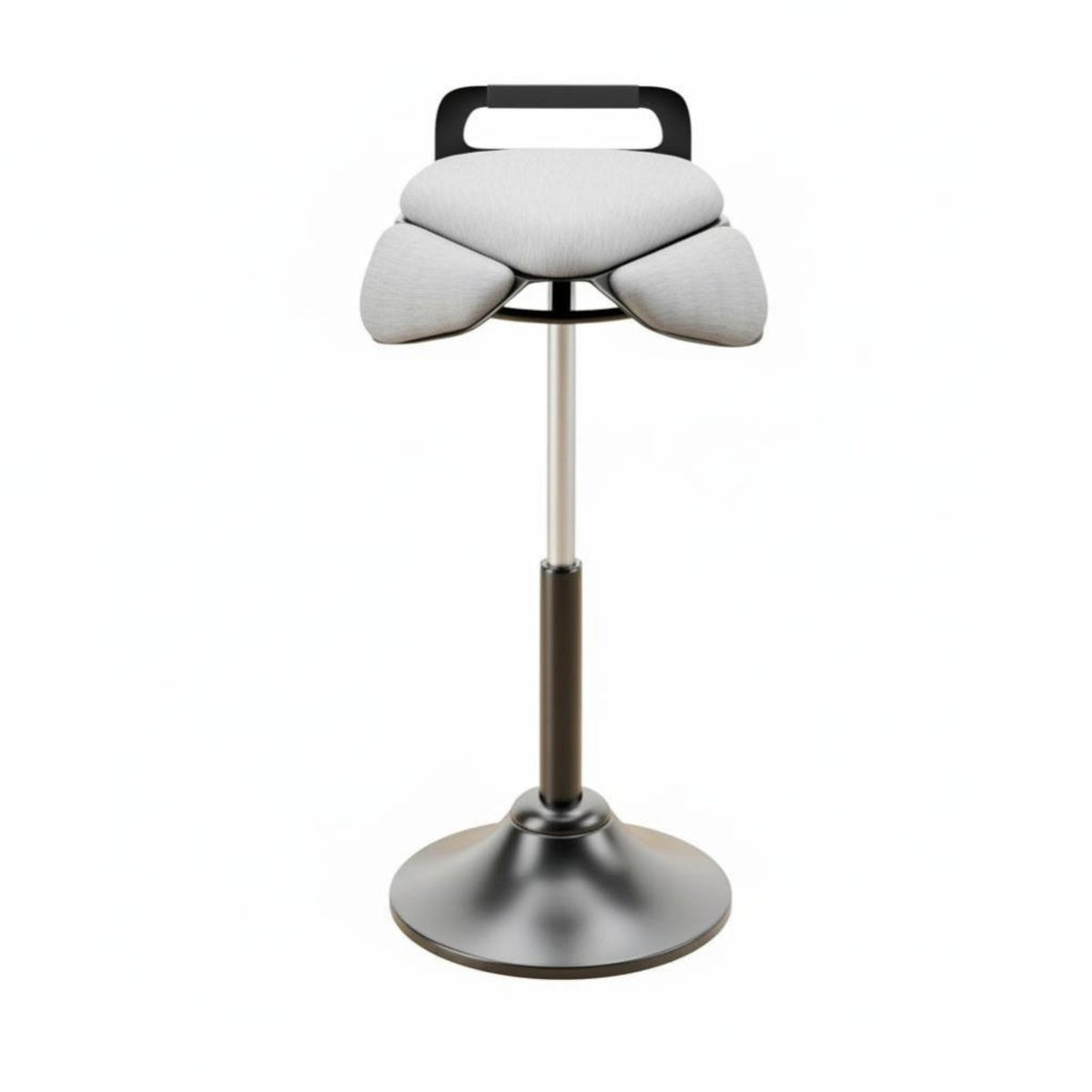 Ergonomic Saddle Stool High Load Capacity Split-Saddle Stool for Medical Office