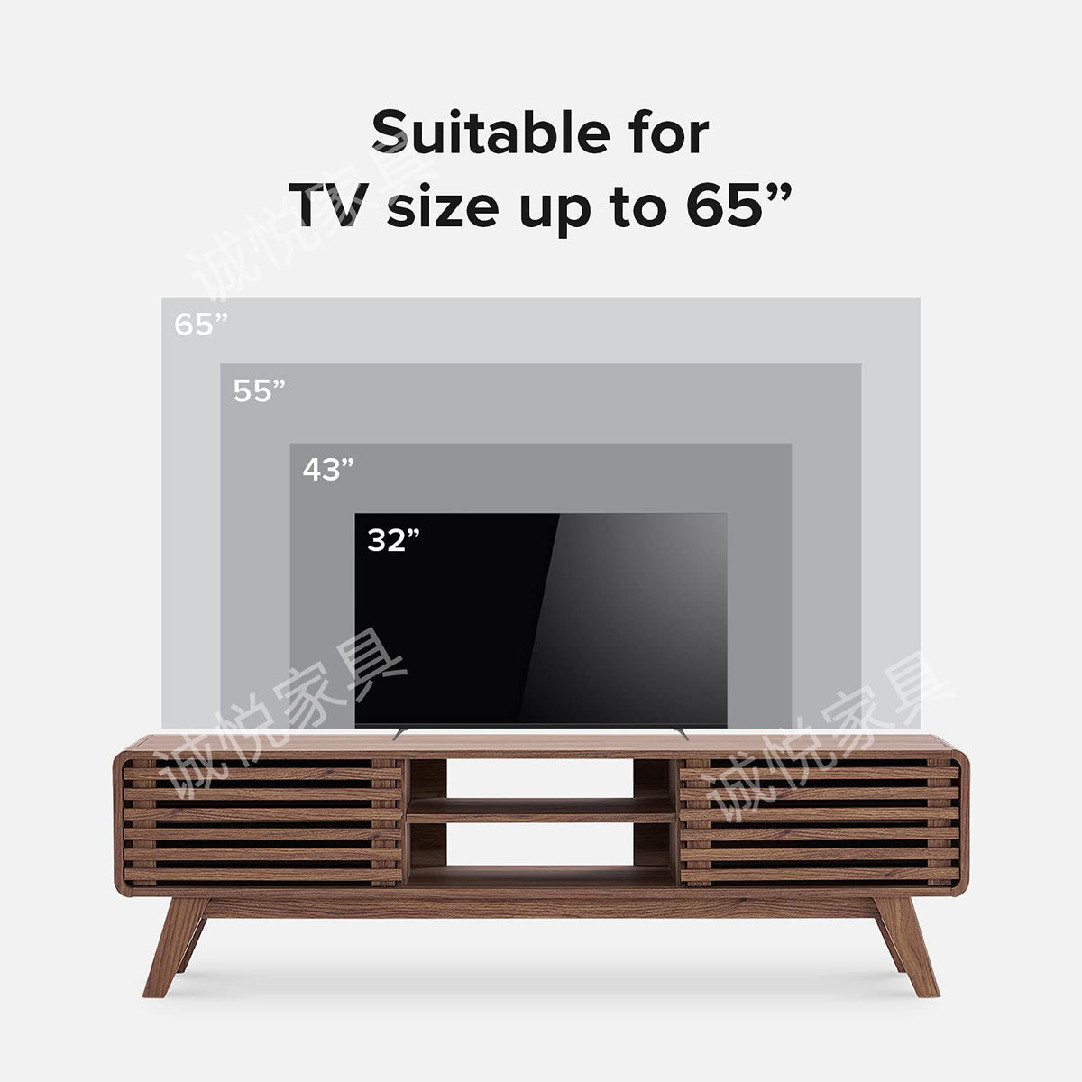 Modern Storage Sideboard Cabinet for Living Room