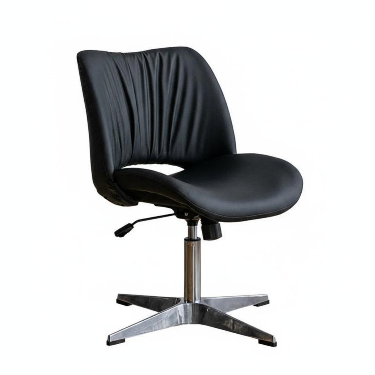 Armless rotating Chair Height Adjustable Office Furniture Easy Assembly for Adults